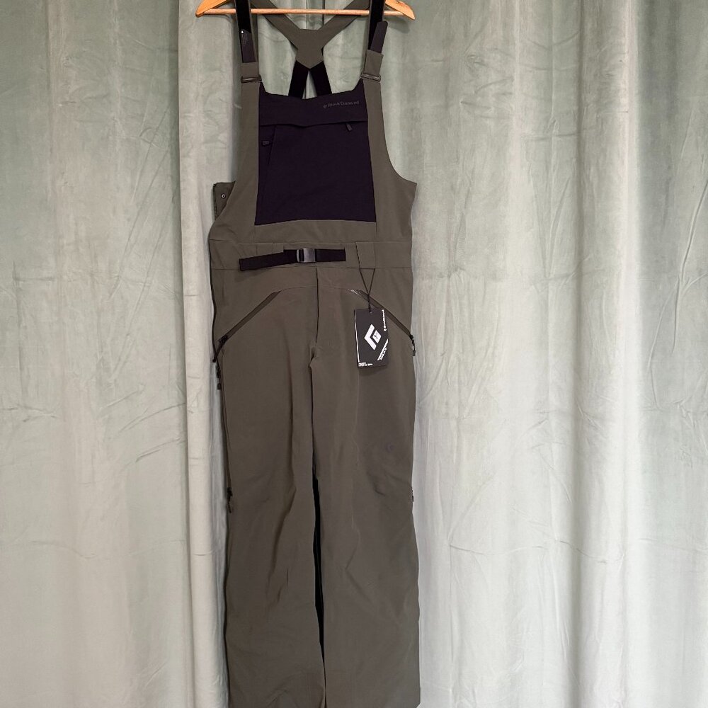 Black Diamond Men's Recon Stretch Bib - Large - Brand New With Tags